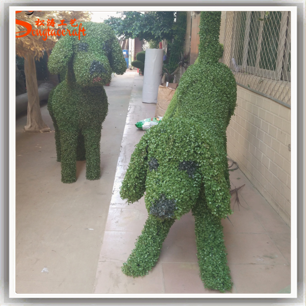 Dongguan Ronda Artificial Plants Company Artificial Dog Topiary