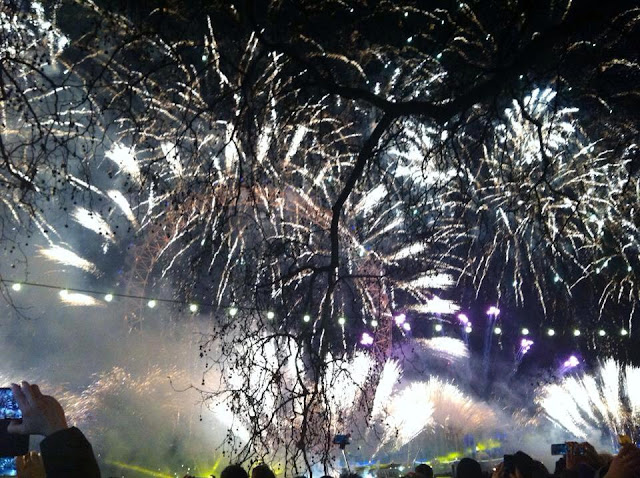 London NYE Fireworks
