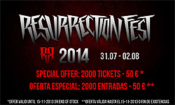 Fechas y primera confirmación del Resurrection Fest 2014 