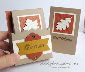 October 2016 Paper Pumpkin Season of Gratitude Alternative Project Ideas by Julie Davison www.juliedavison.com