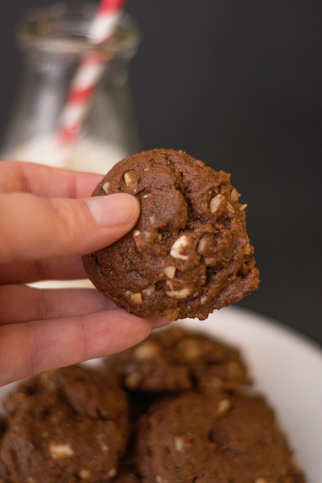 Triple Chocolate Macadamia Nut Cookie Recipe The Kitchen Wife