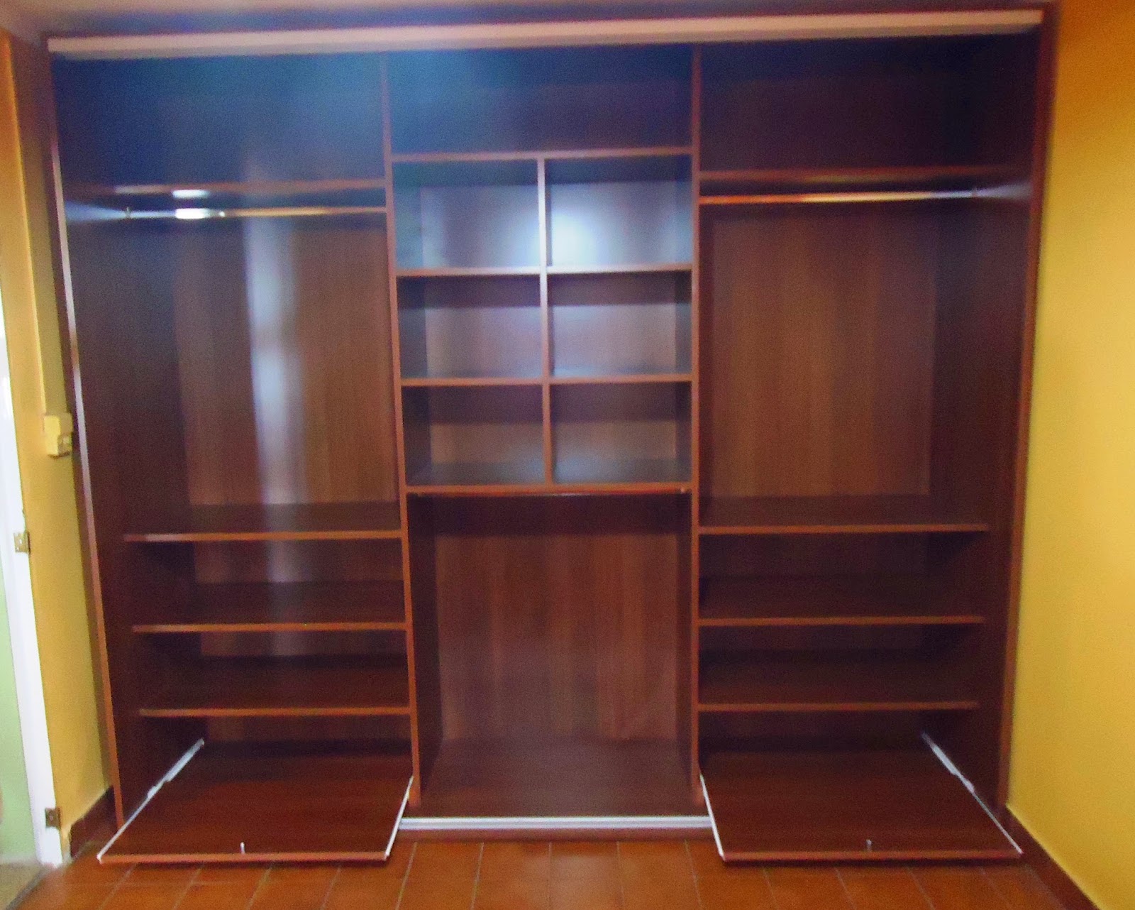 El Detalle, muebles diseñados a medida: Placard sin cajones, con