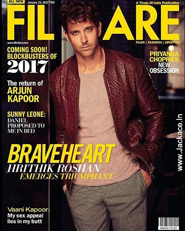 Dapper Hrithik Roshan On The Latest Cover Of Filmfare