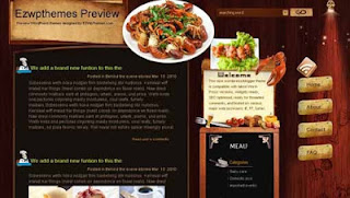 Food Lottery Blogger Templates