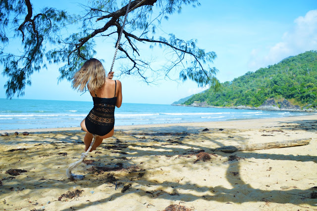 beach swing