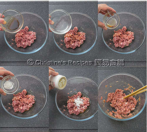 魚香肉碎豆腐製作圖 Tofu and Pork in Chilli Bean Sauce Procedures01