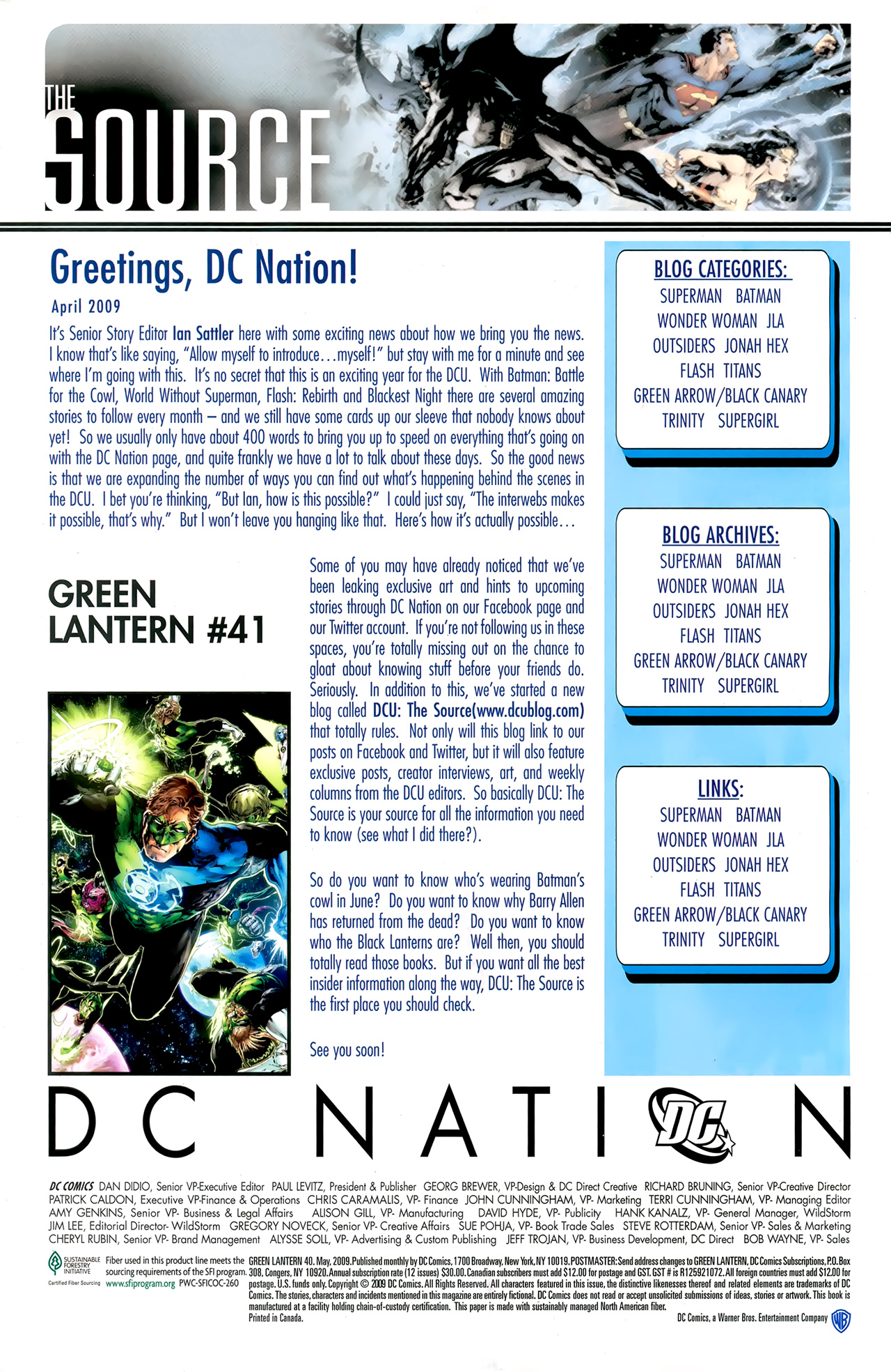 Read online Green Lantern (2005) comic -  Issue #40 - 24