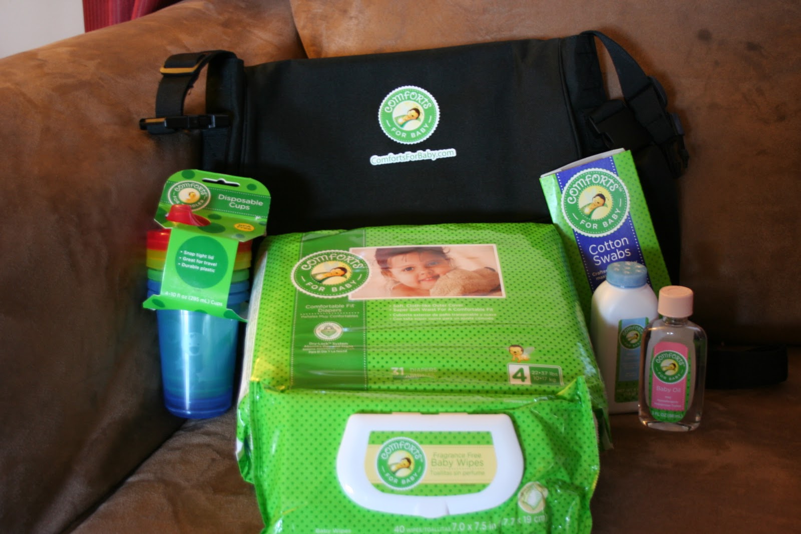 Rambles Of A Sahm Comforts For Baby Review Giveaway Krogerco
