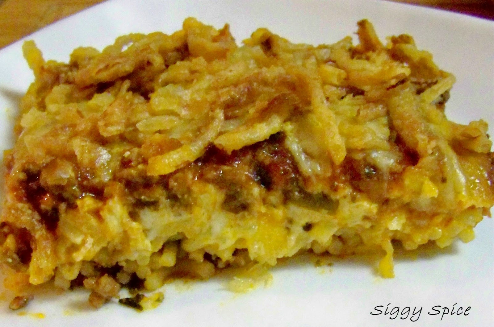 Siggy Spice Scooter's Baked Spaghetti