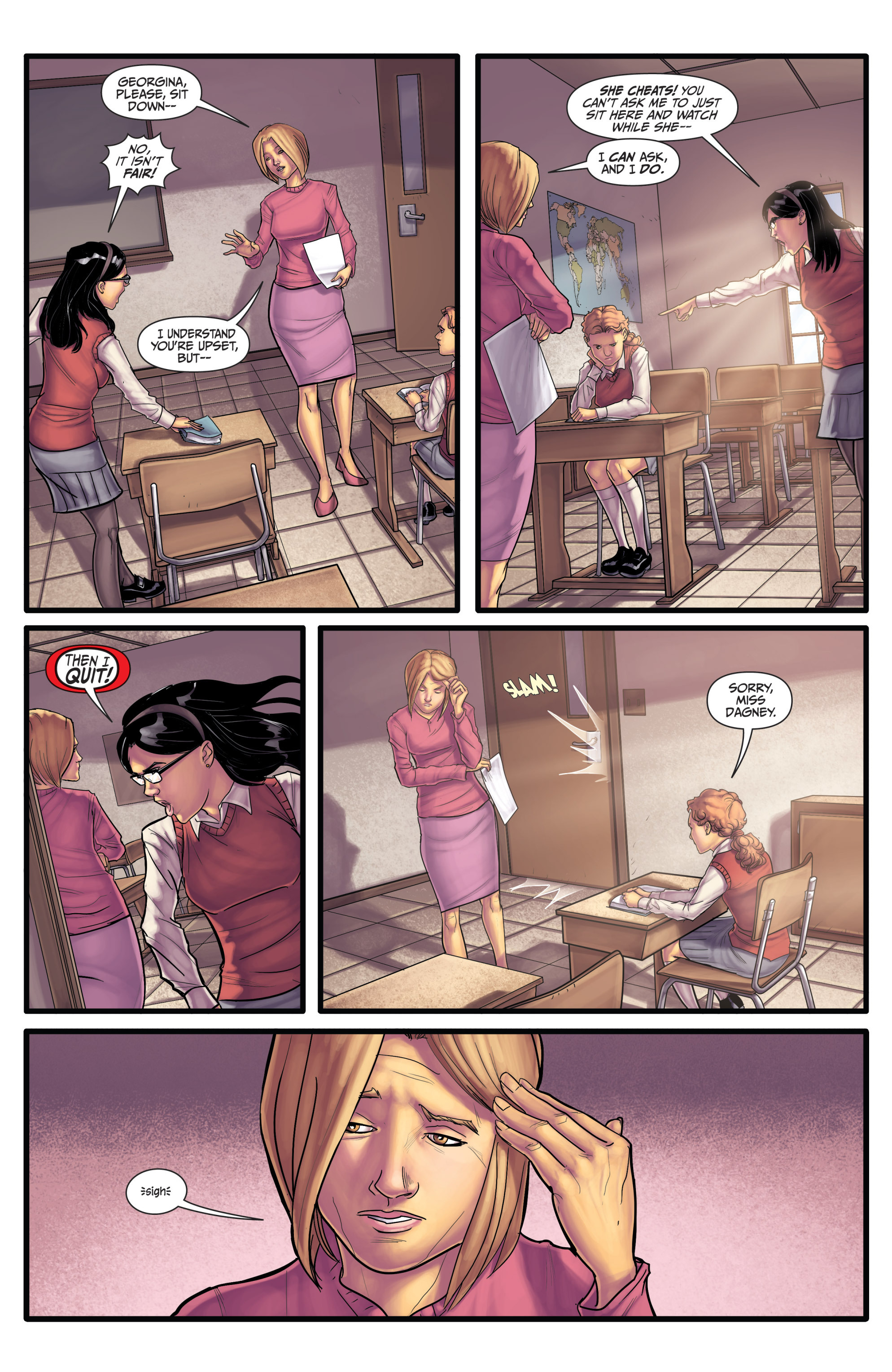 Read online Morning Glories comic -  Issue #20 - 15
