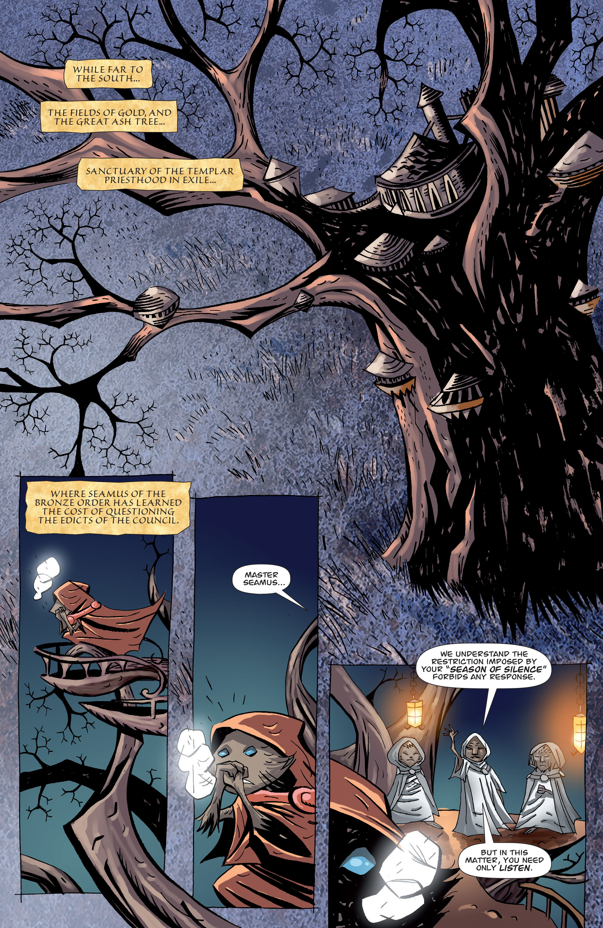 Read online The Mice Templar Volume 3: A Midwinter Night's Dream comic -  Issue # _TPB - 160