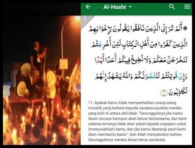 Penista Sudah Dipenjara Tetap Dibela, Ternyata Sifat Mereka Telah Allah Abadikan dalam Al-Quran