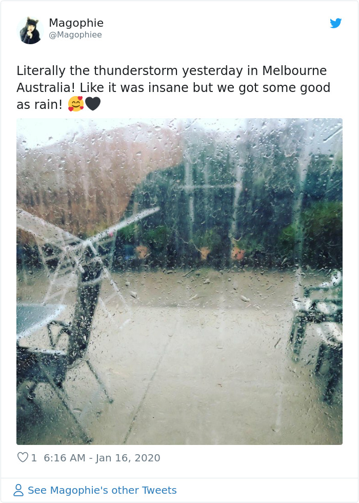 At Last, Rain Poured In Australia Dropping Down The Bushfires From 120 To 88