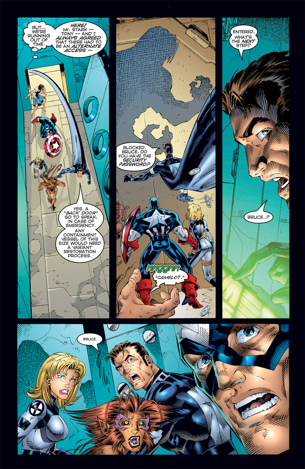 Read online Avengers (1996) comic -  Issue #6 - 21
