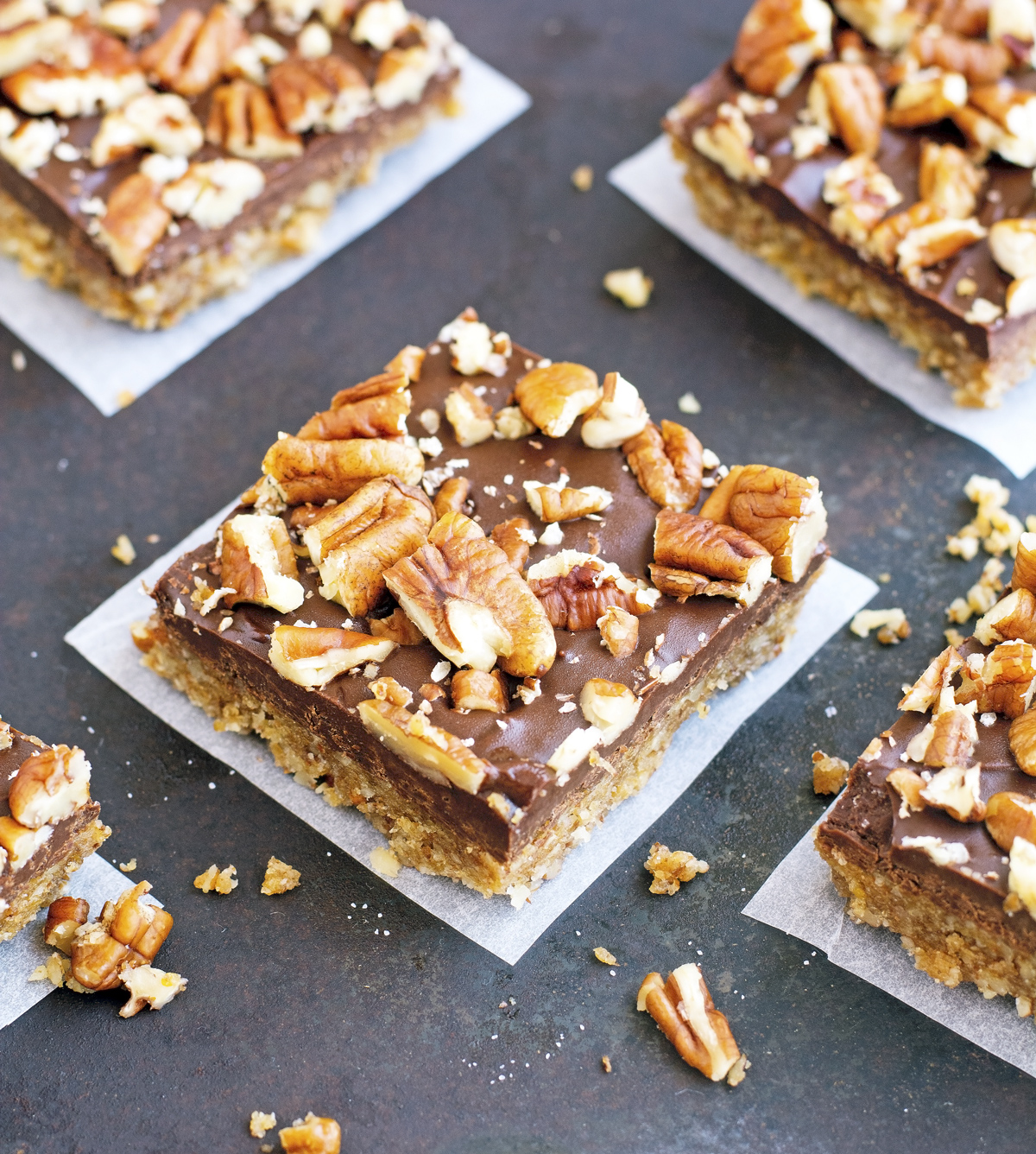 (Paleo & Vegan) Chocolate Pecan Bars The Iron You Bloglovin’