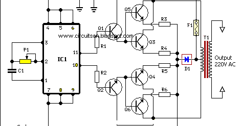 Build a 100 Watt Inverter Circuit Diagram | Super Circuit Diagram