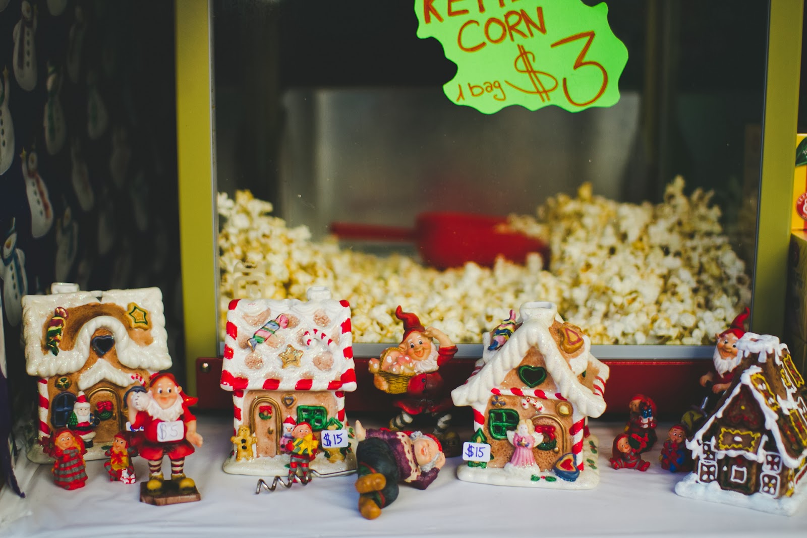 Love Park Christmas Village Streets and Stripes