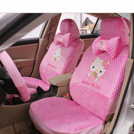 Enjoyable Hello kitty car seat covers Could Spruce up Your Journey