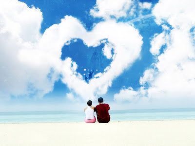 Couple in Love Beach