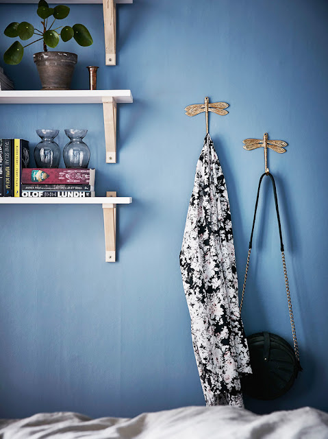 FOFURA DO DIA libélulas, ganchos de parede, blog Achados de Decoração