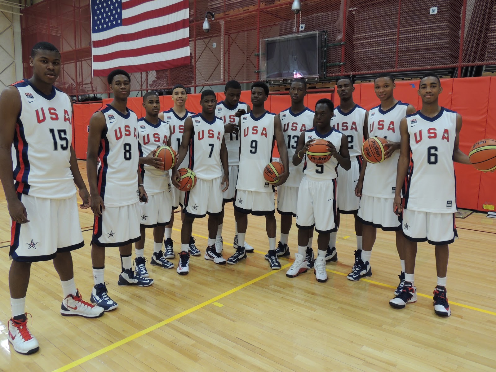 USA Basketball U16 2013 The USA Uniforms!