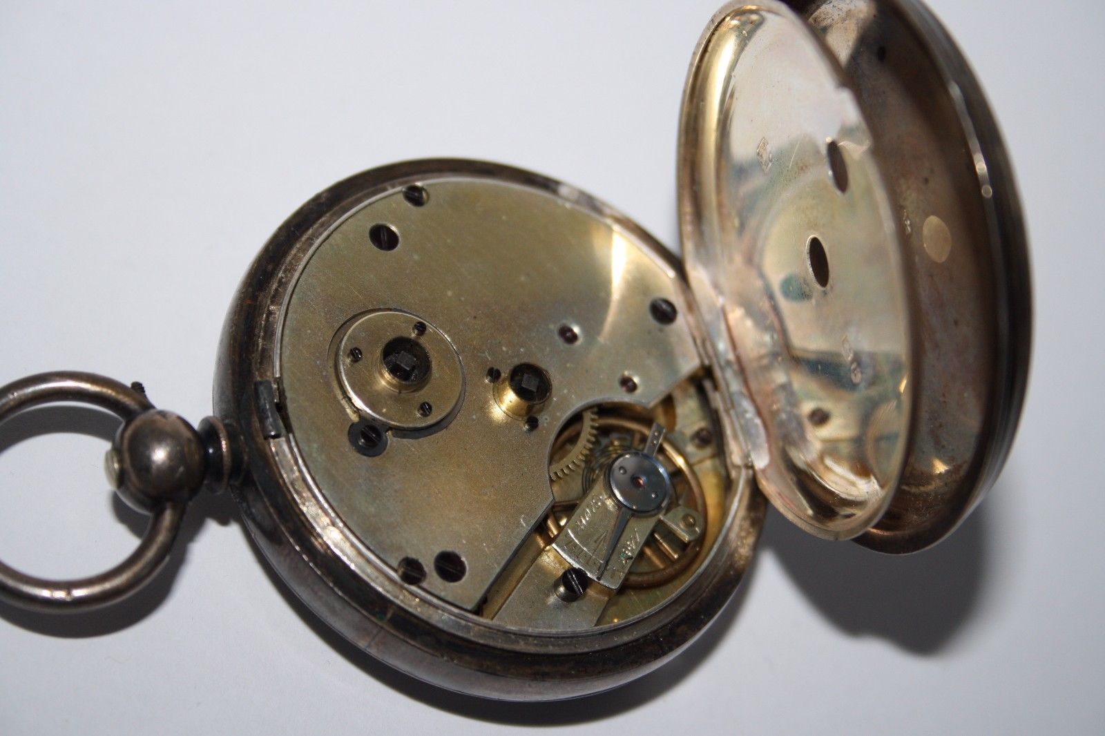 VintageDigger Vintage Pocket Watch Glasgow Sterling Silver 925 Fine