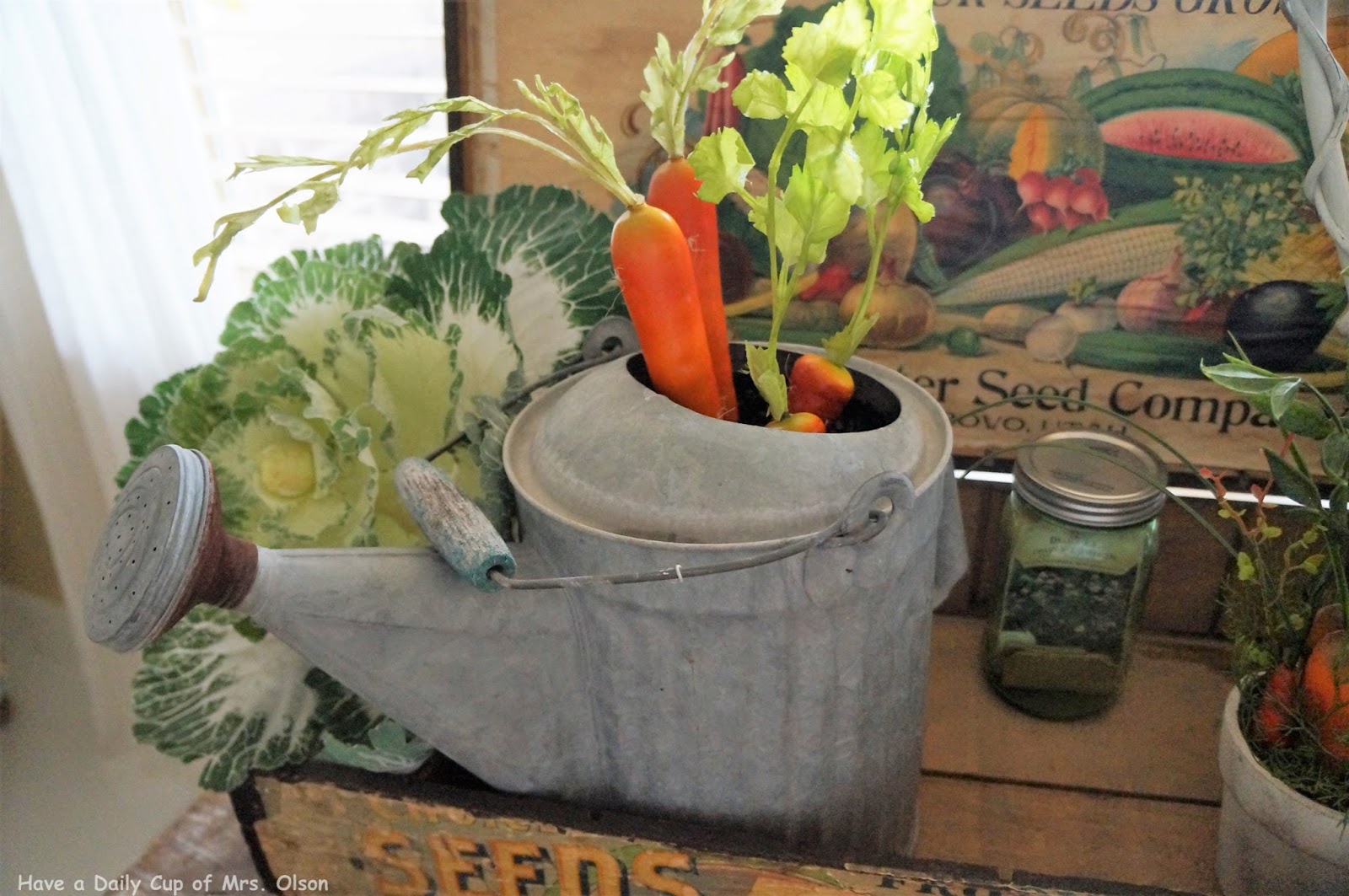 common ground : Make Your Own Vintage Seed Box