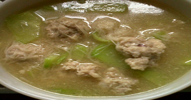 Pork Balls With Sayote And Misua Recipe Pork Balls With Sayote And Misua Recipe