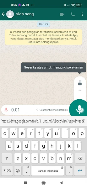 How to Listen to Whatsapp Voice Messages Before Sending 1