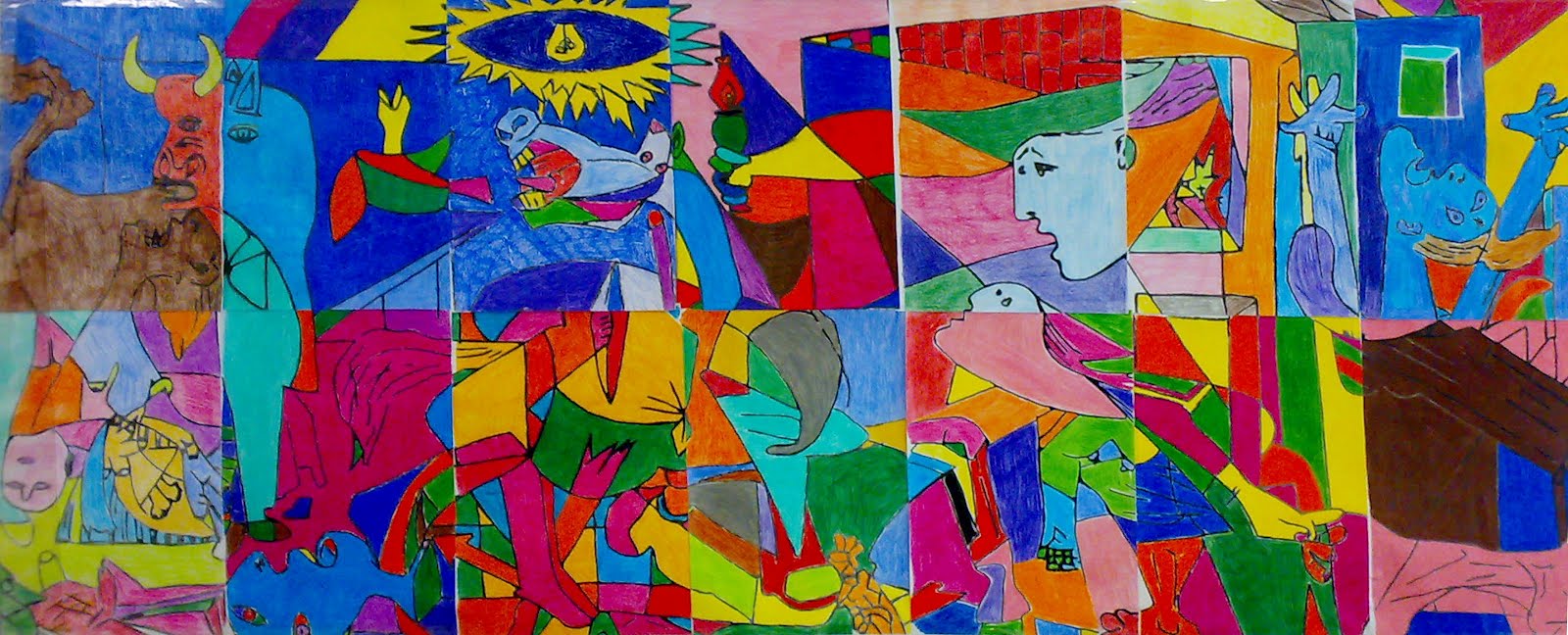 prof argenti on line Interpreta Guernica