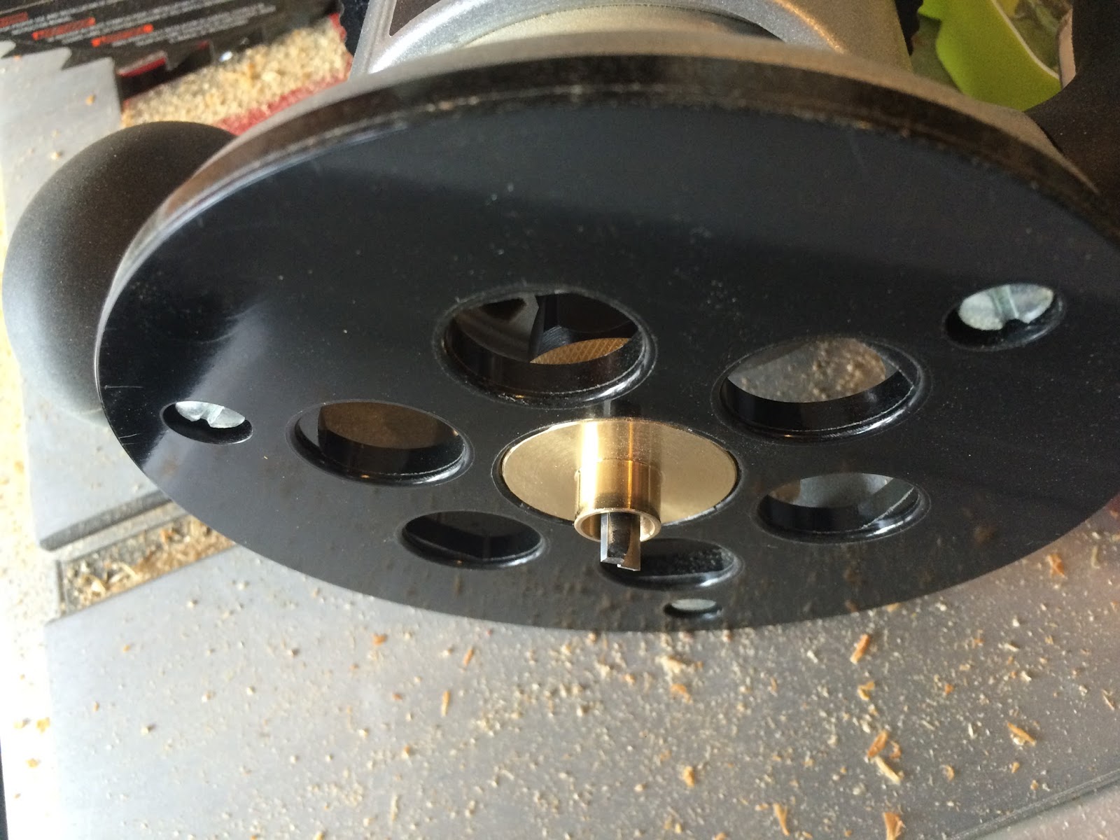 Country Bit Using a Router with Bushings to Make a Halloween Grave