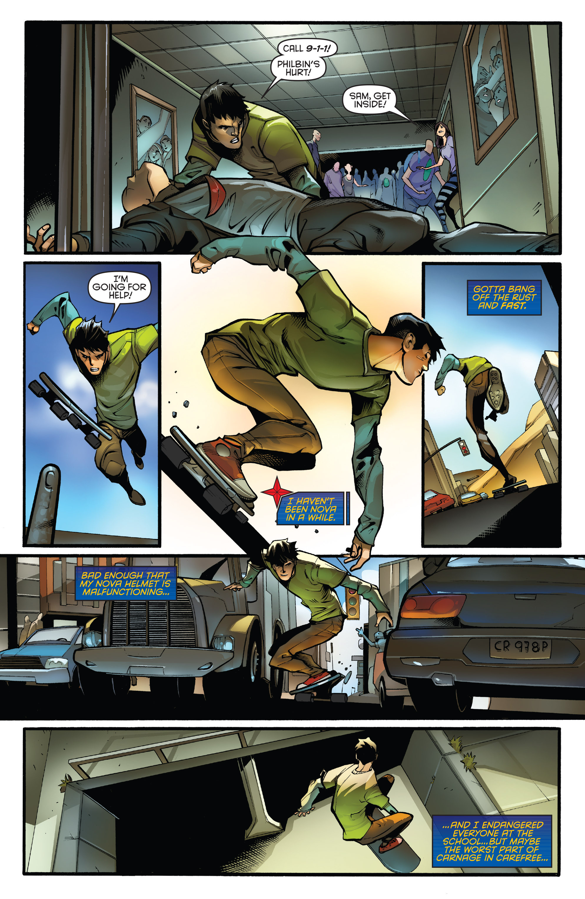 Read online Nova (2013) comic -  Issue #27 - 5