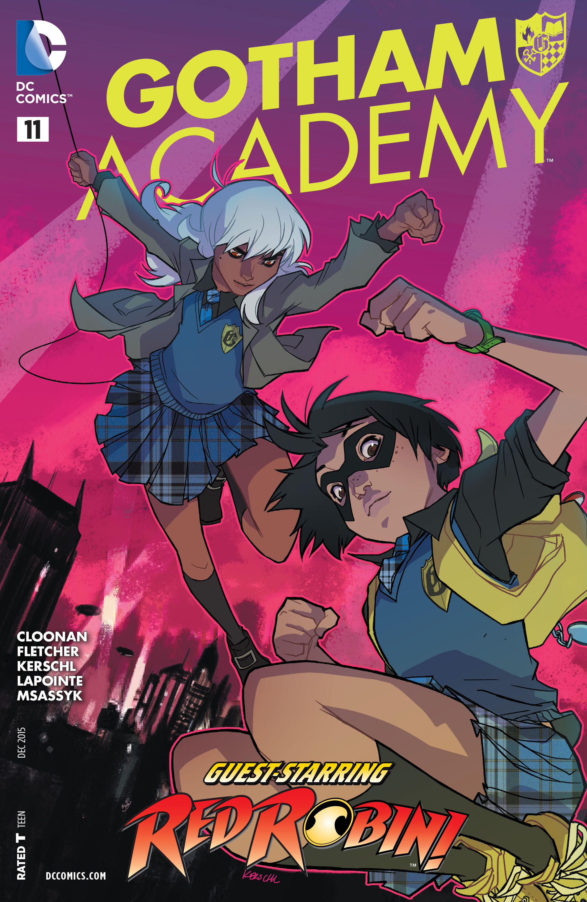 Read online Gotham Academy comic -  Issue #11 - 1