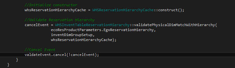 Inside Microsoft Dynamics AX: Validate Reservation Hierarchy on ...