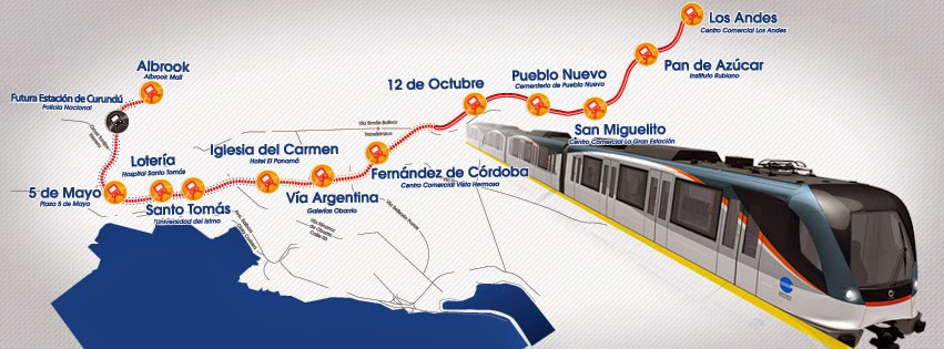 Metro Panamá: Mapa estaciones. Horario Sábados, Domingos. Hora último metro. Hasta que hora hay metro en Panamá. Líneas. 