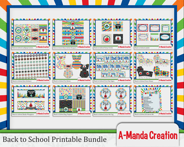 A-Manda Creation: Back to School Printables!