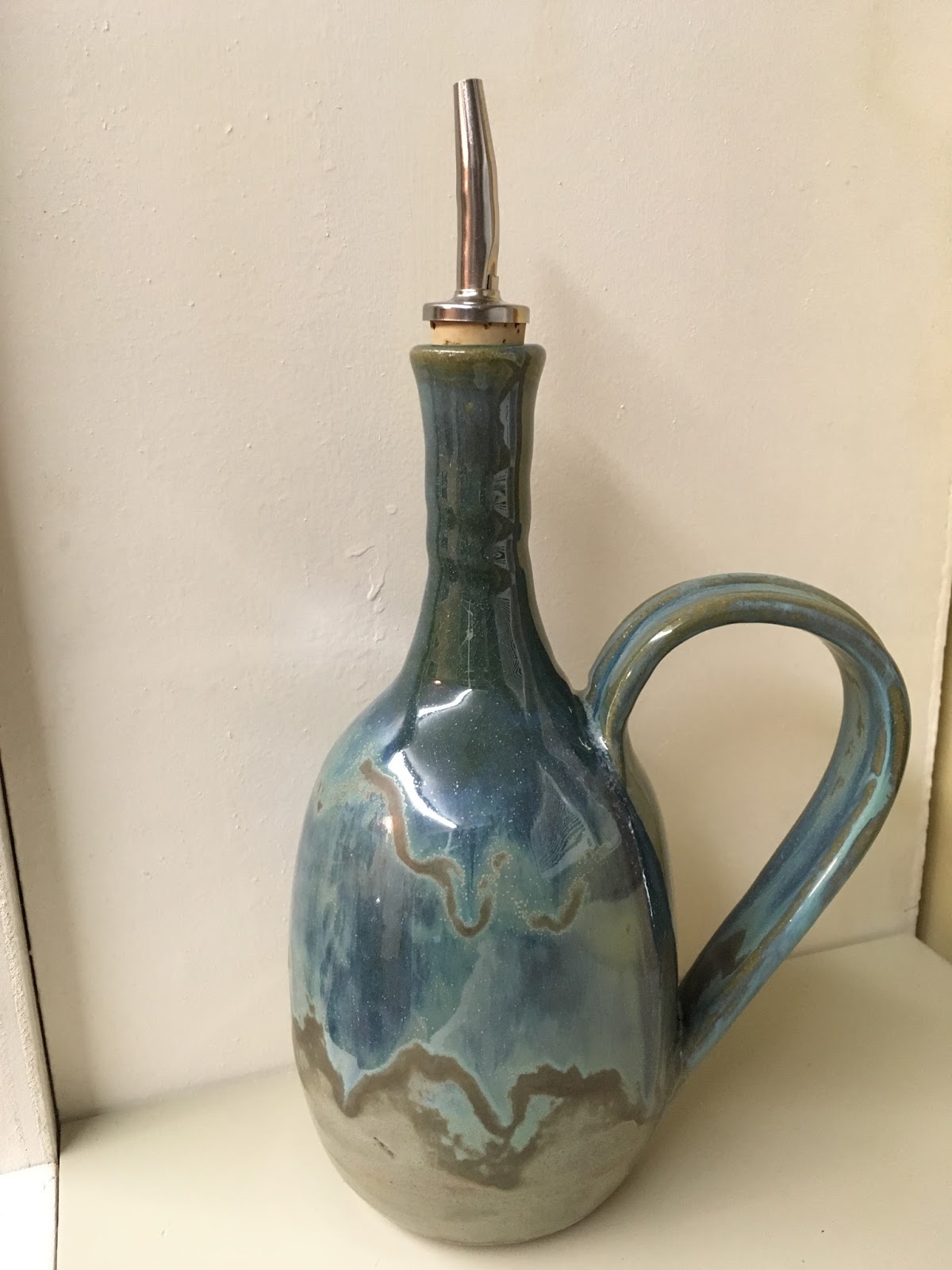 Suzanne Manis Pottery Oil Dispensers