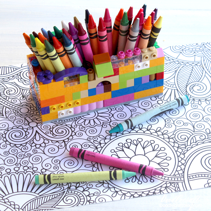 crayons organizer