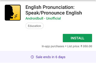 Download English Pronunciation paid android App