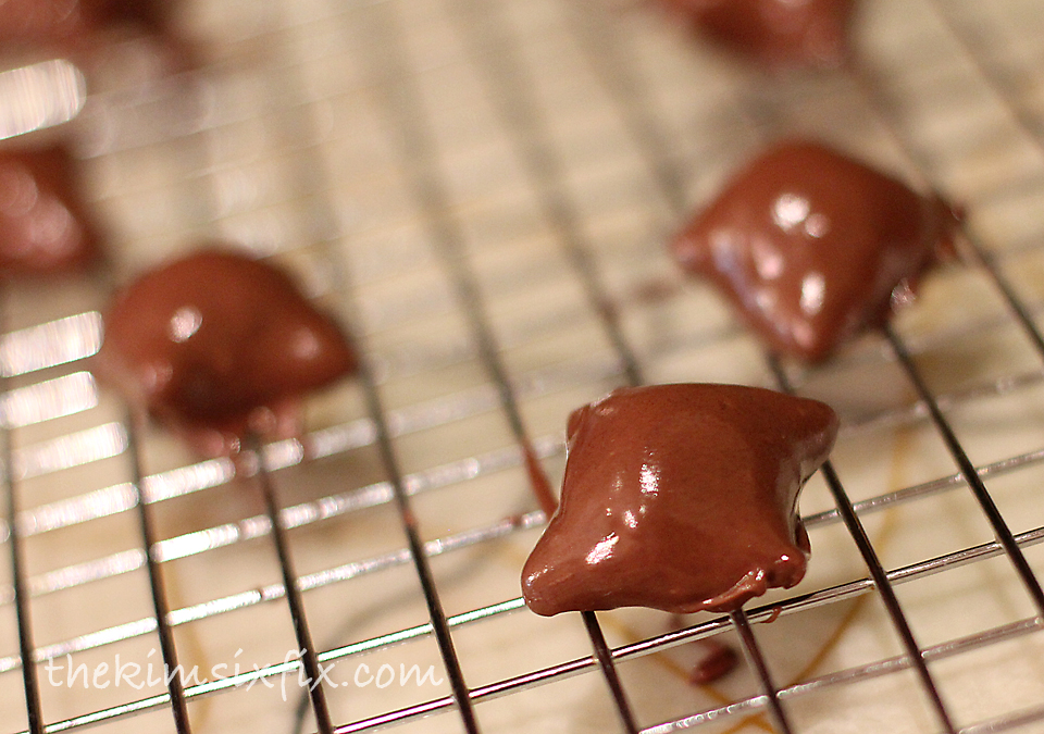 They came out as these adorable little chocolate pillows