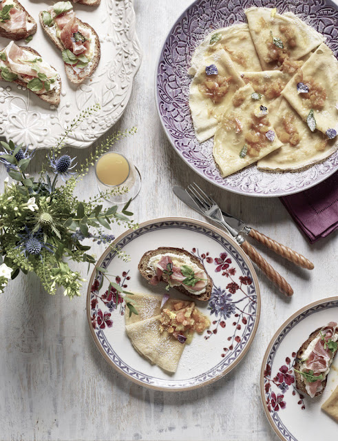 Recipe Brunch Tartines And Crepes With Three-Citrus Compote by David Prince