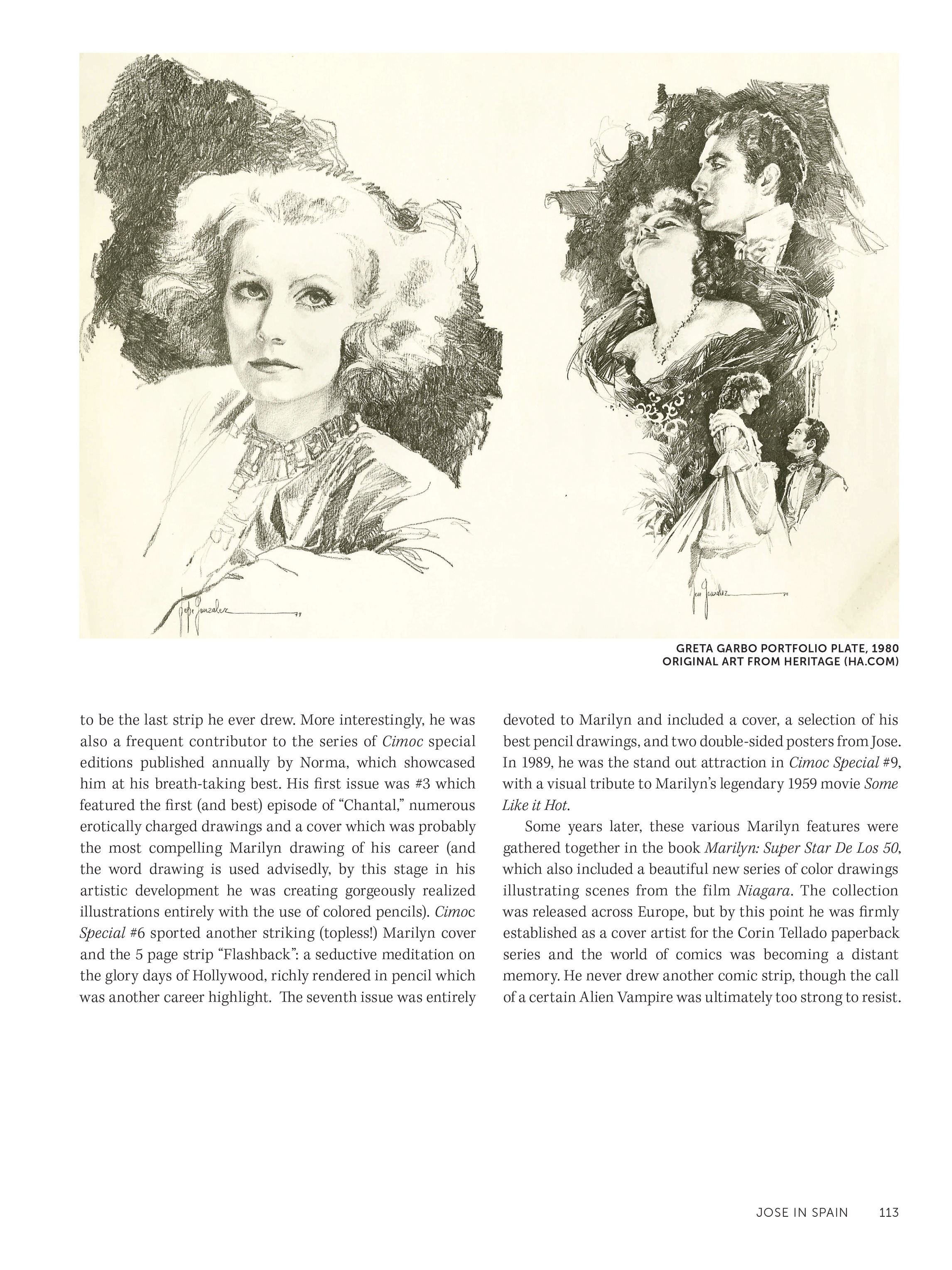 Read online The Art of Jose Gonzalez comic -  Issue # TPB (Part 2) - 15