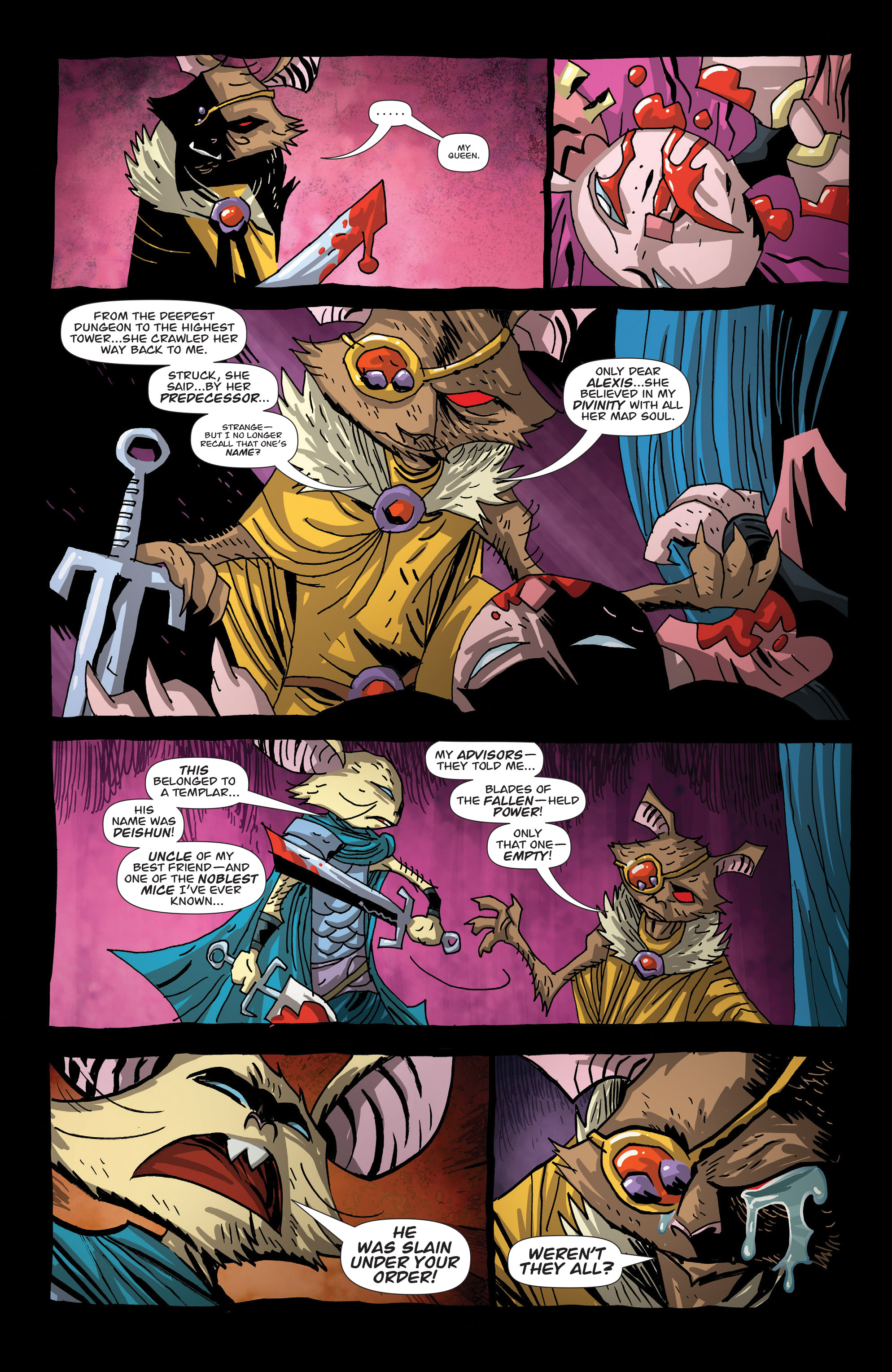 Read online The Mice Templar Volume 5: Night's End comic -  Issue #4 - 8