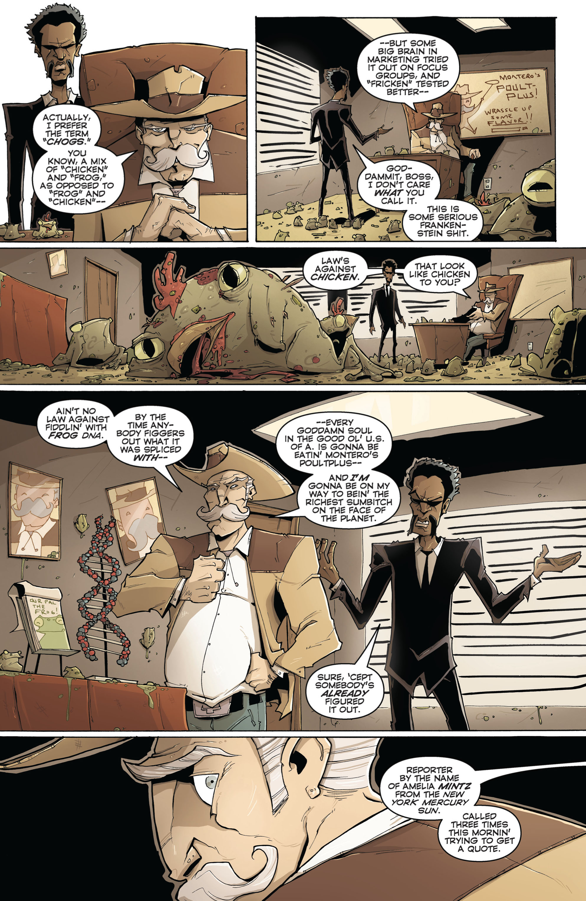 Read online Chew comic -  Issue #13 - 14