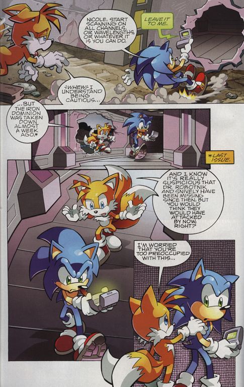 Read online Sonic The Hedgehog comic -  Issue #212 - 3