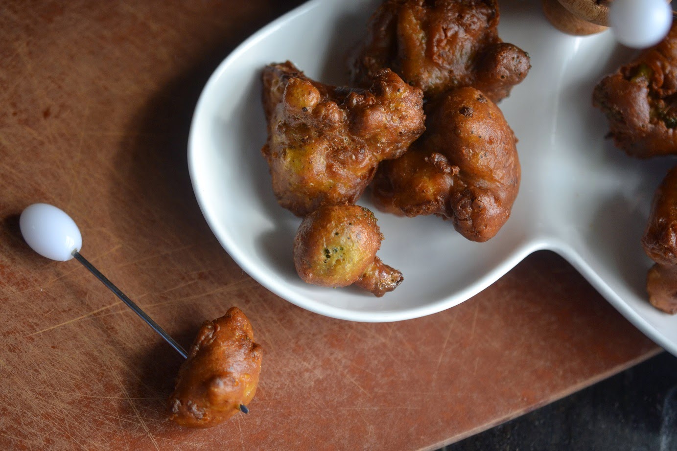 Greedy Girl Fried Broccoli & Cauliflower bites