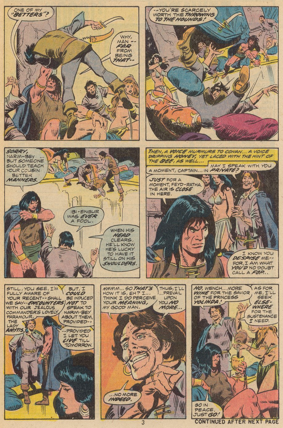 Read online Conan the Barbarian (1970) comic -  Issue #38 - 4