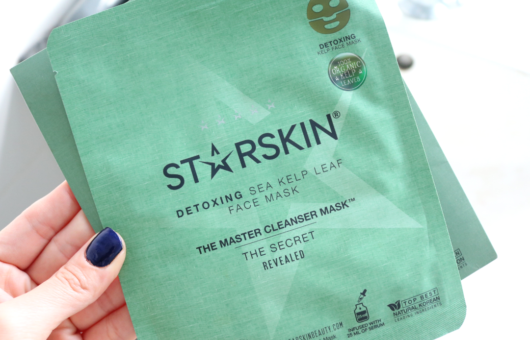 STARSKIN The Master Cleanser Detox Sea Kelp Leaf Face Mask review