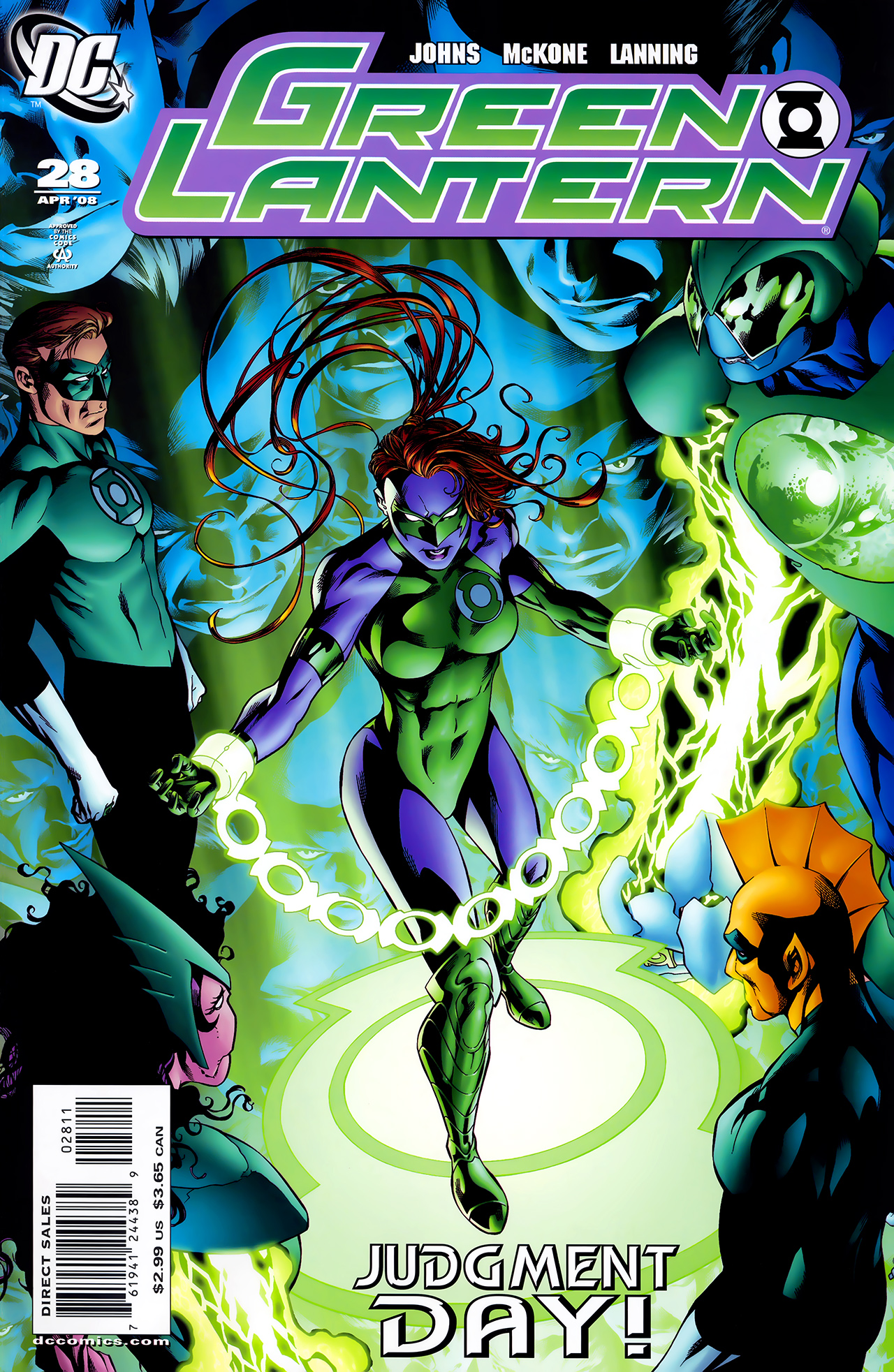 Read online Green Lantern (2005) comic -  Issue #28 - 1