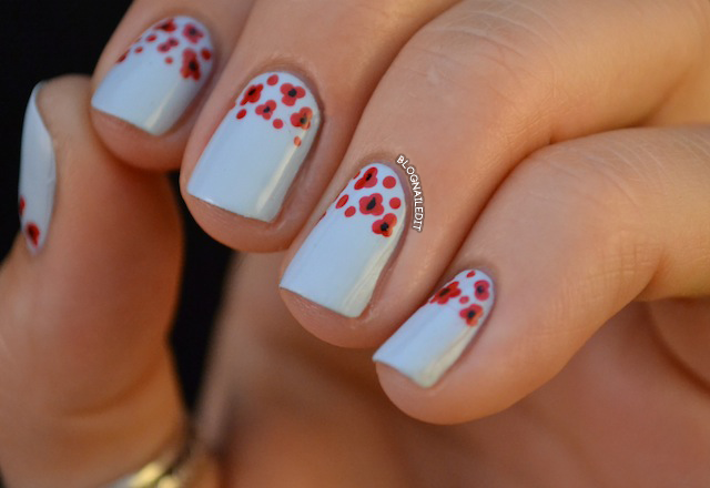 Pretty Little Poppies - Nailed It | The Nail Art Blog